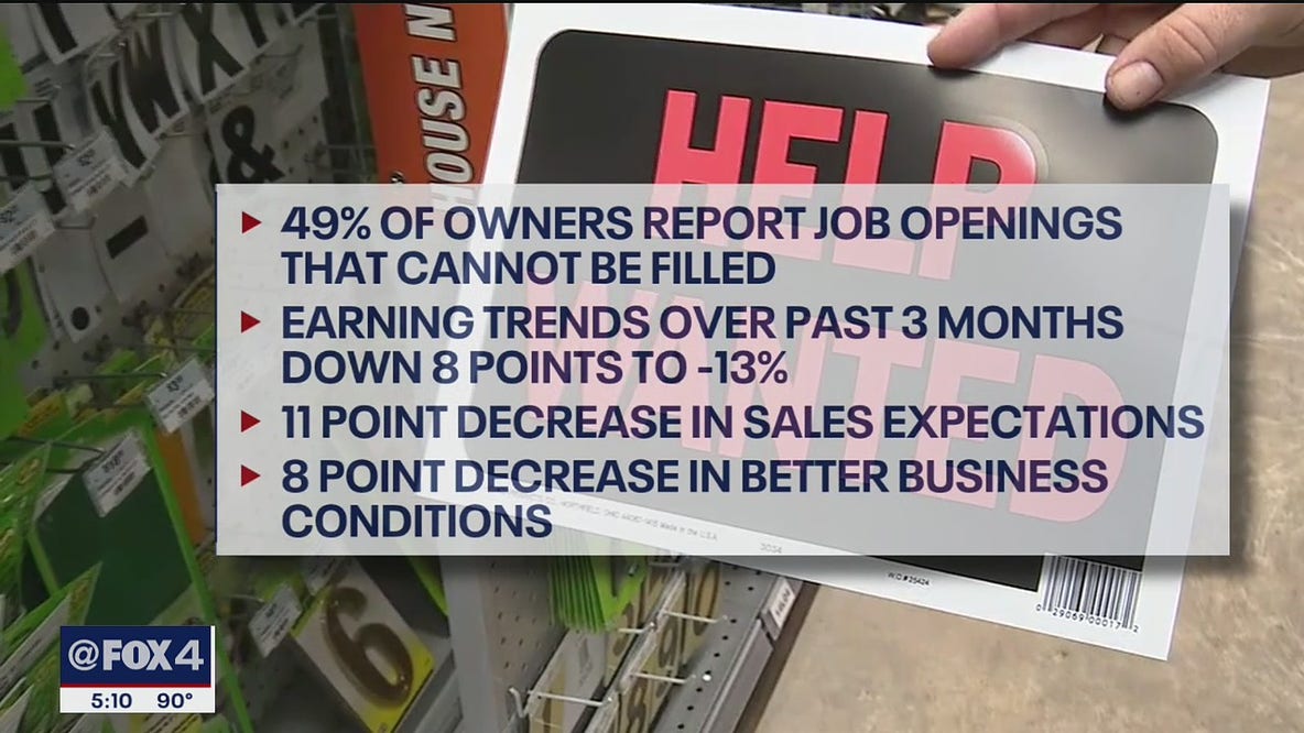 Small businesses struggling with lack of qualified workers, supplies during pandemic